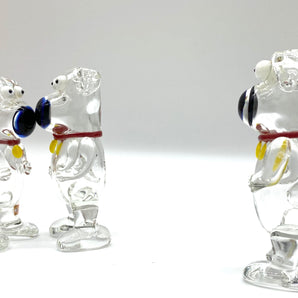 Glass Family Guy Dog Pipe, Hand Blown Pipe, HP300