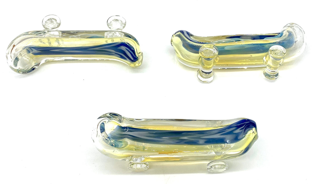 Glass Monkey Pipe, Hand Blown Pipe, HP092 – Apollo Glassworks