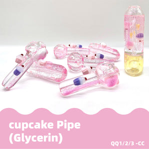 5'' Apollo cupcake Pipe(Glycerin)-QQ1/2/3 -CC