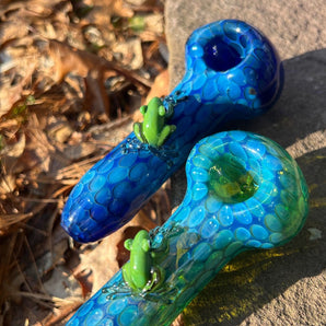 Rain Frog Handmade pipe, QQ221-TRF