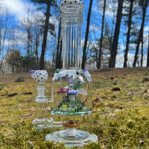 14" 19mm Mushroom Bubbler ZF400-MU