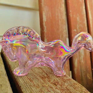 Glass pony horse pipe, Hand made pipe, HP136M