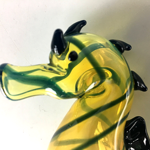 Glass Seahorse Pipe, Hand Blown Pipe, HP313