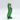 Glass Pickle Rick Pipe, Hand Blown Pipe, HP346