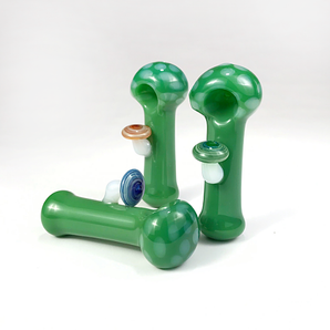 Glass Mushroom Pipe, Glass Smoking Pipe, Hand Blown Pipe, Glass Pipe Gift