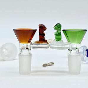 14mm GummyBear, Pyrex funnel-GF34-GBC