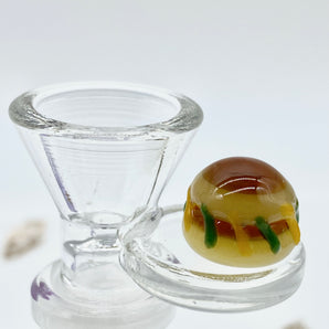 14mm Burger Pyrex funnel-GF34-HM