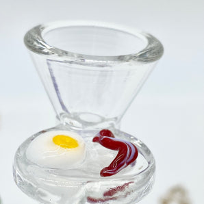 14mm Bacon egg Pyrex funnel GF34-BE