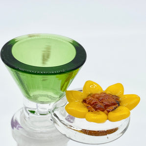 14mm Sunflower Pyrex slide