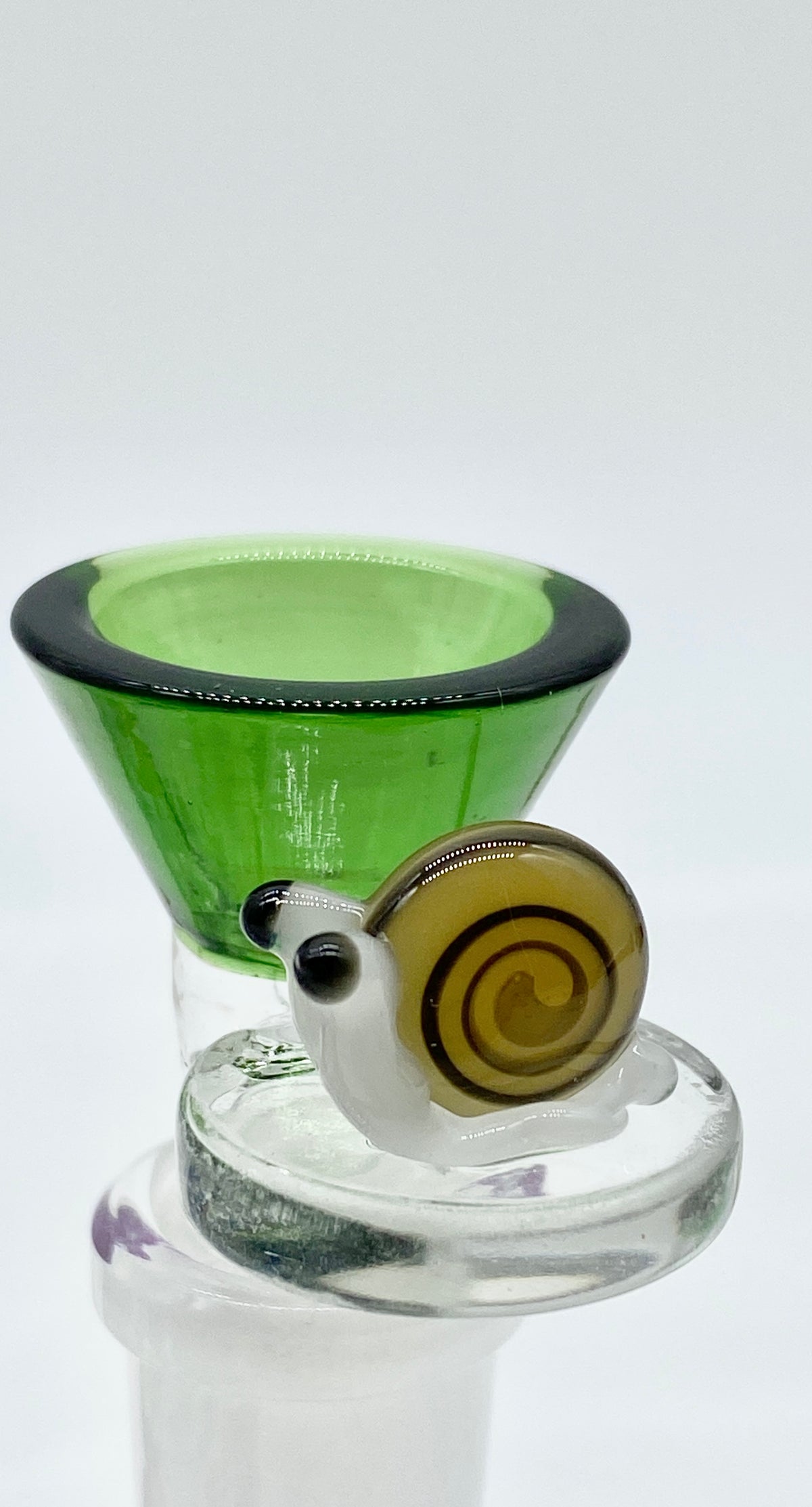 14mm snail Pyrex slide, GF34-SN