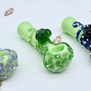 Glass Octopus Pipe, Hand Blown Pipe, QQ206-OP