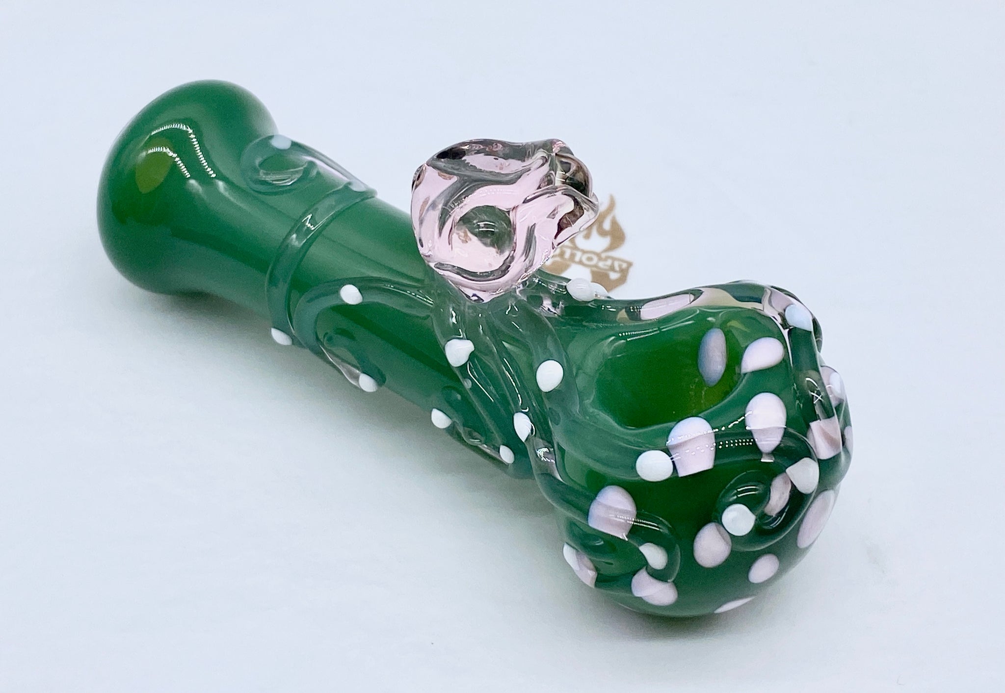 Glass Octopus Pipe, Hand Blown Pipe, QQ204-OP – Apollo Glassworks