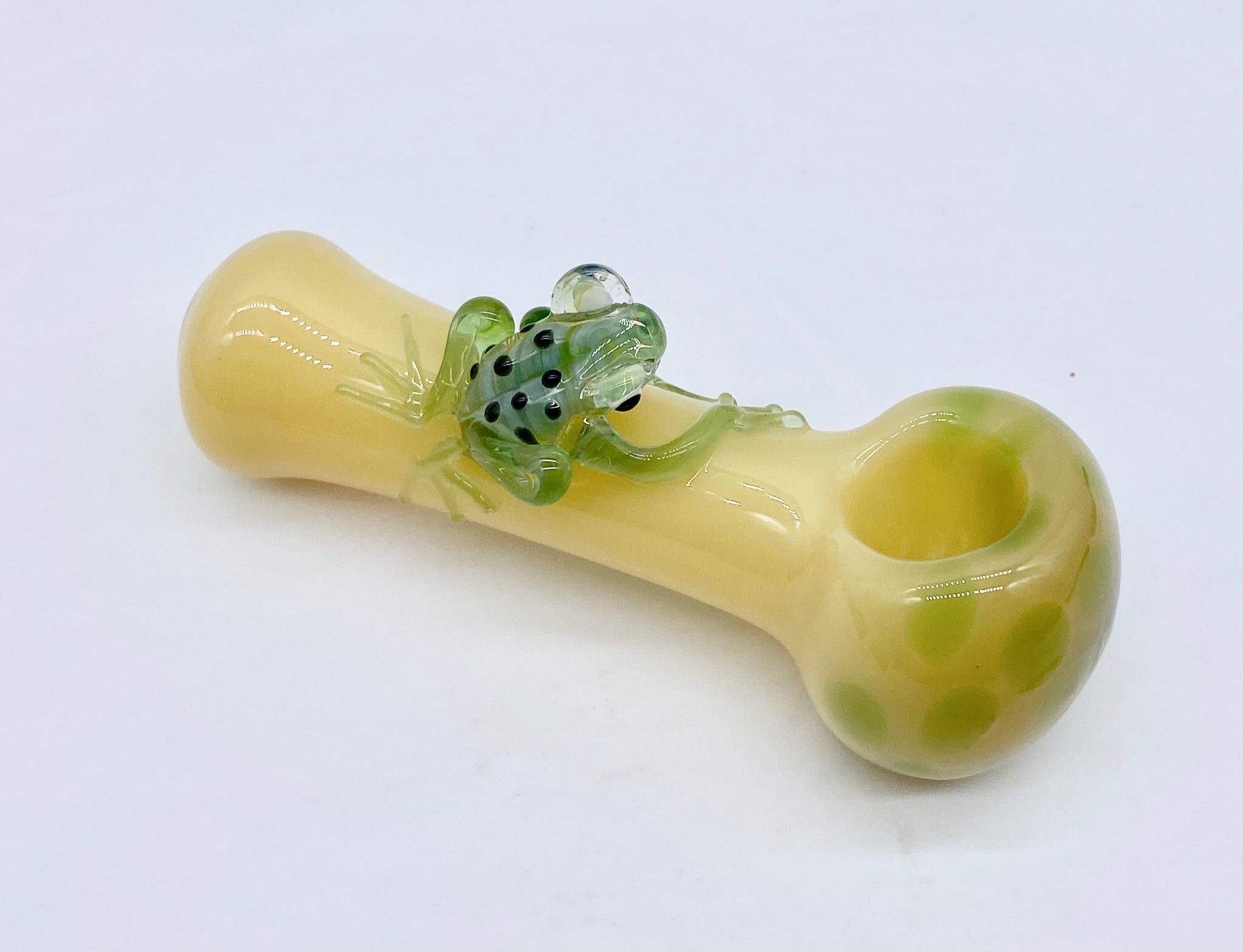 Glass Pipes Yellow Frog Glass Pipes For Smoking