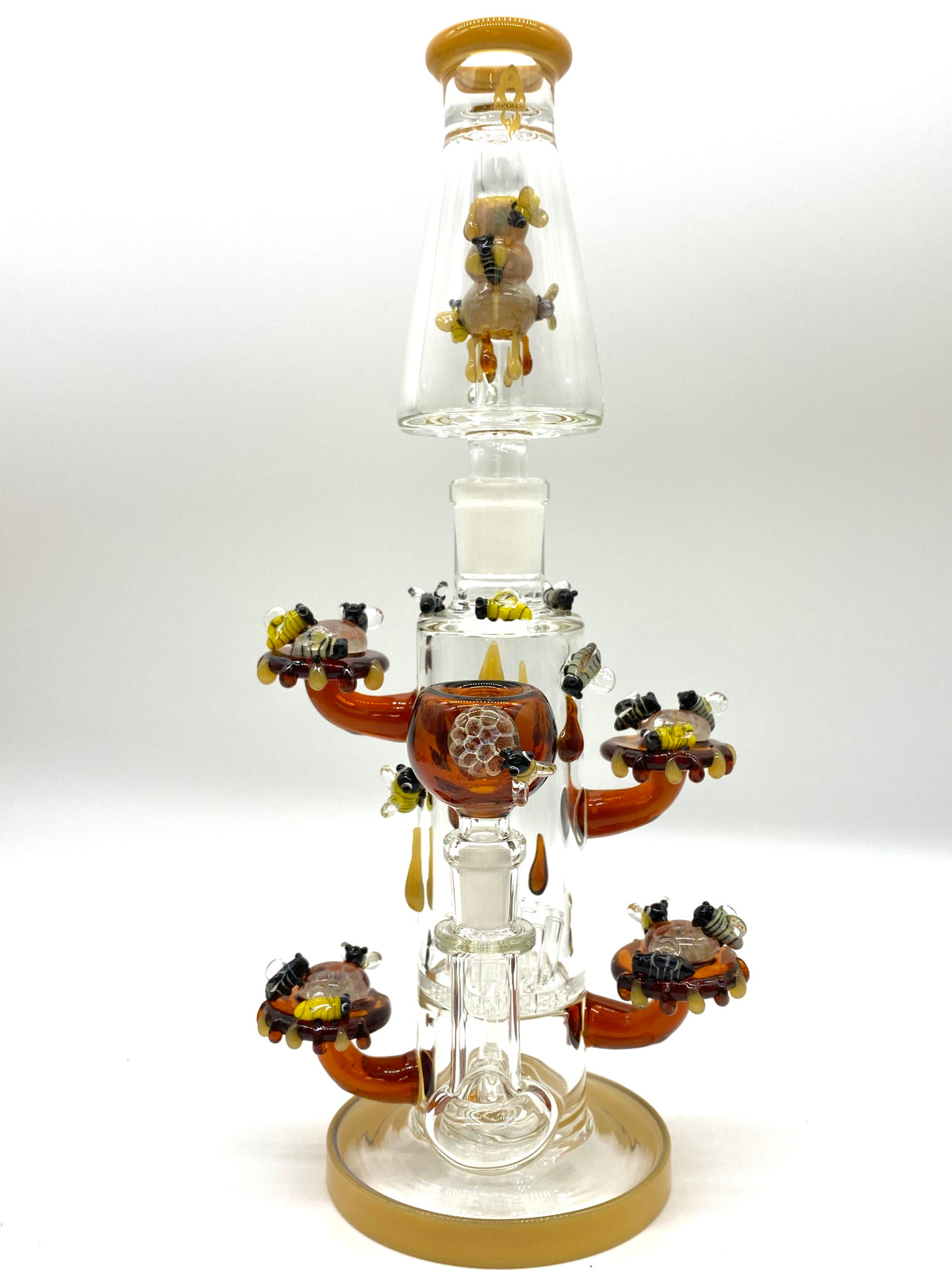 13" 14mm  Honey Bees - ZF312-HB