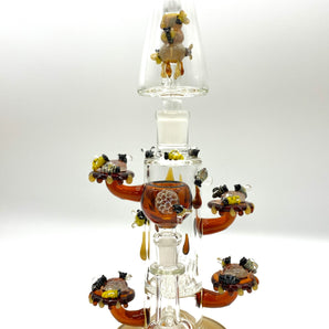 13" 14mm  Honey Bees - ZF312-HB