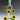 12"14mm Perching Sunflower Bee ZF112-FB