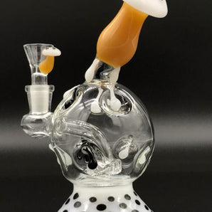 7" 14mm Drip Globe - Mushroom ZF241MU