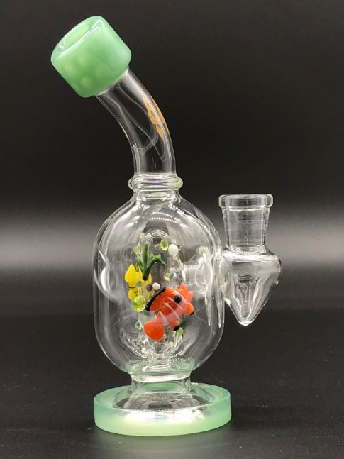 Glass Snail pipe, hand made pipe , HP051 – Apollo Glassworks