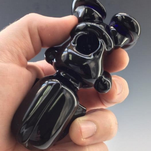 Glass Star Warrior Pipe,  Hand Blown Pipe, HP309